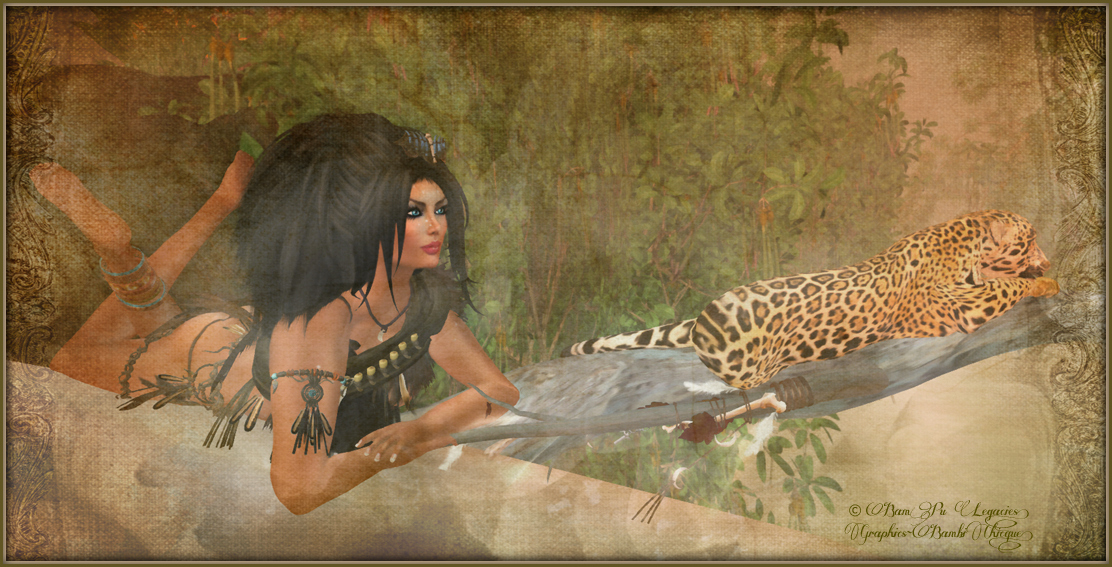 "Pulse Of Africa" by Bambi Chicque ~ Sim:  Jungle Starhaven