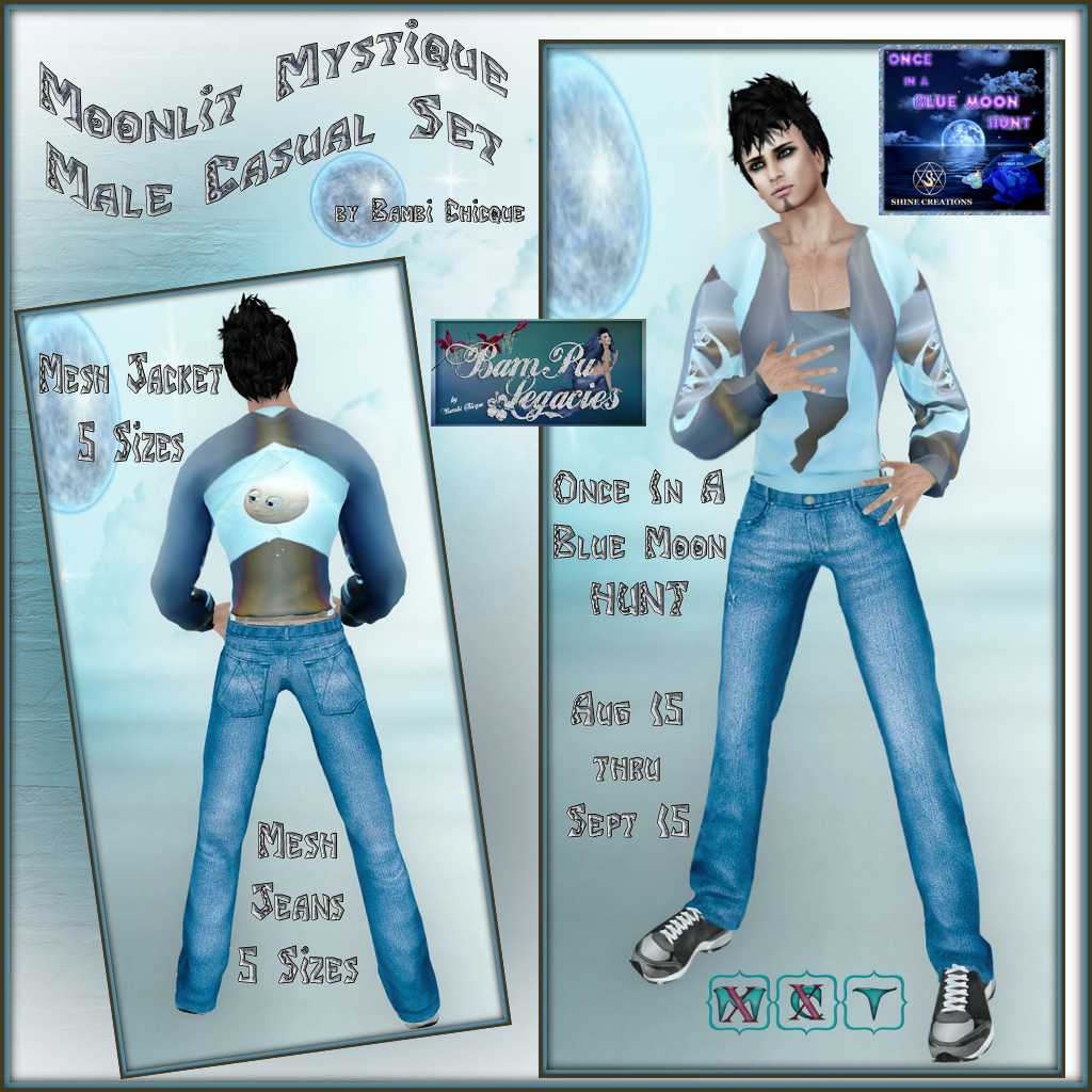 Moonlit Mystique ~ Once In A Blue Moon Hunt ~ BamPu Legacies Shop at Shine Creations Mall