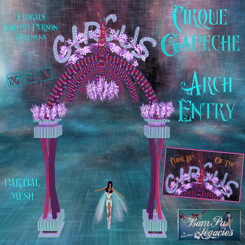 Cirque Grapeche' Arch Circus Entry