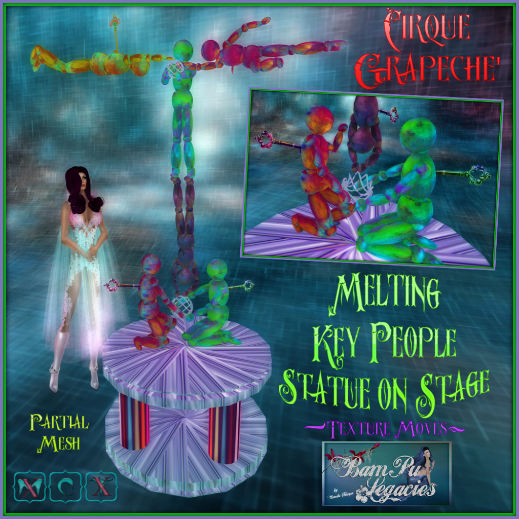 Cirque Grapeche' Melting Key People ~ Texture Moves!