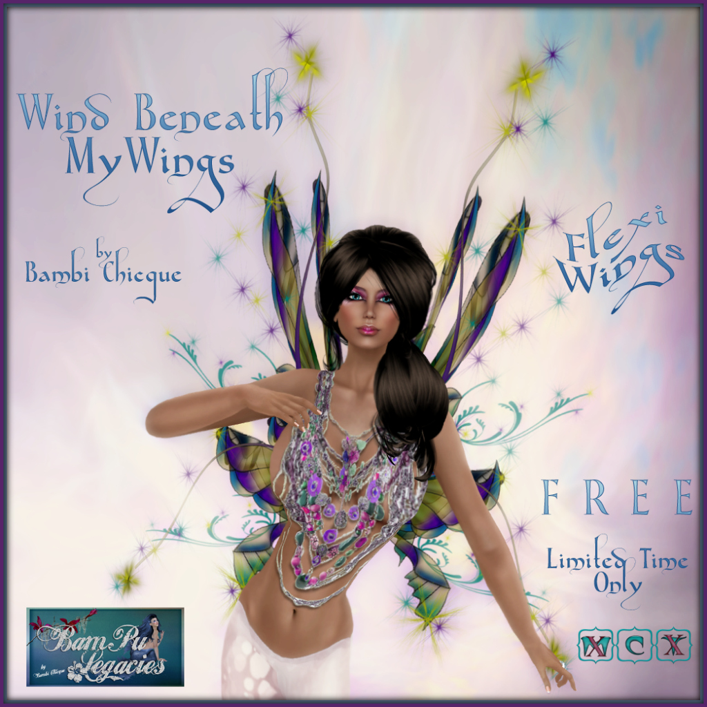 "Wind Beneath My Wings" Flexi Wings ~ Free for a Limited Time!