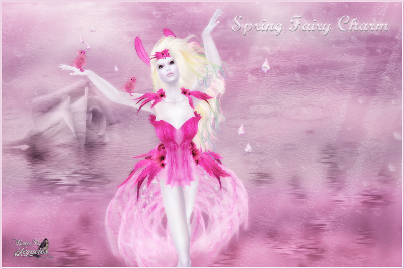"Spring Fairy Charm Full Set" by Bambi Chicque