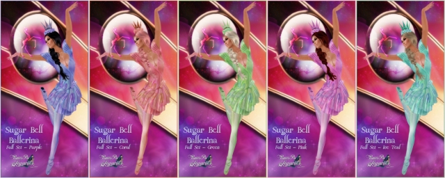 Sugar Bell Ballerina 5 Colors by BamPu Legacies